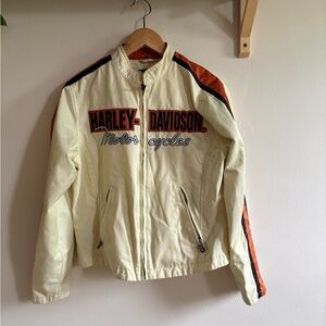 Vintage Harley-Davidson Bomber Jacket – Size M